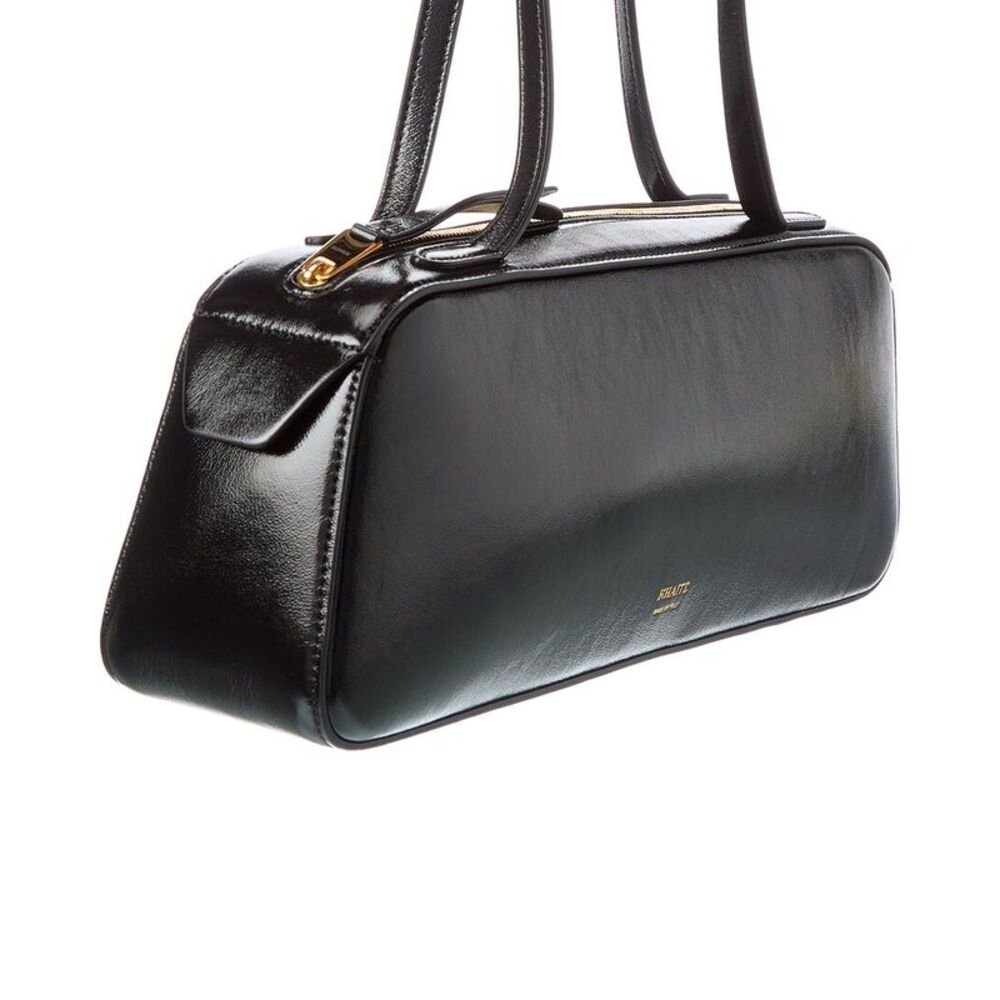 Khaite Simona Leather Shoulder Bag, Black - Picture 3 of 4